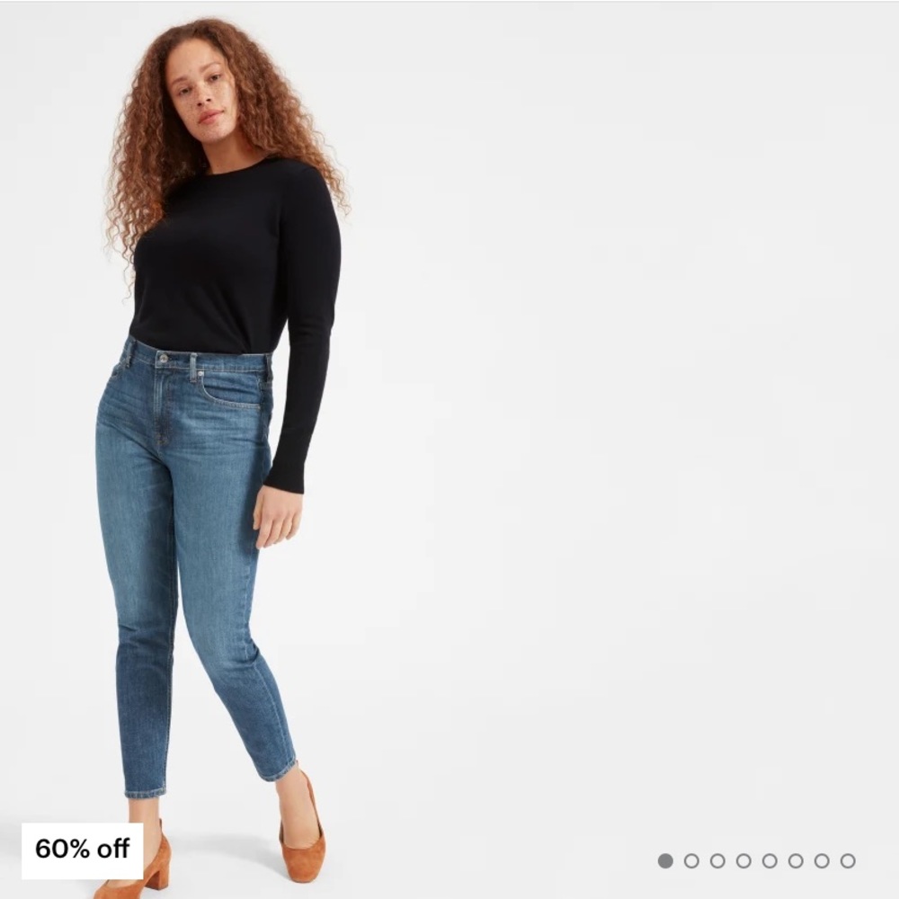 Everlane The High Rise Skinny Jeans Blue Size 23